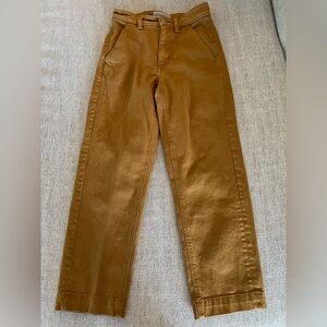 Everlane Classic Caramel Tan Trousers